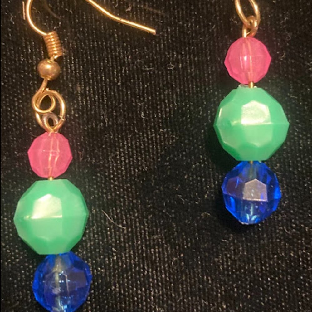 Handmade beaded earrings